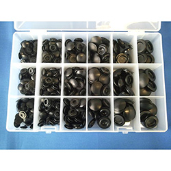 Assorted blanking and wiring grommets