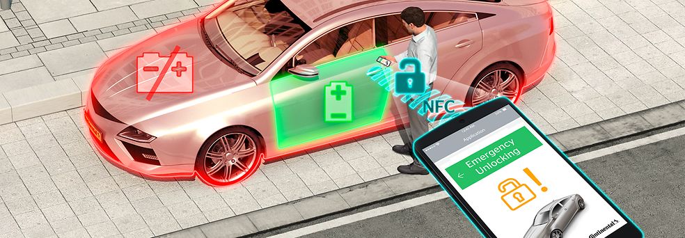 Intelligent Vehicle Door: Continental Continuing to Develop Digital Vehicle Keys