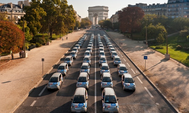 Electric Boris cars' are coming to London how do they work in Paris?