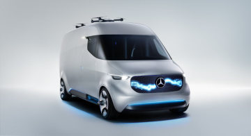 An electrically powered, automated and fully interconnected van from Mercedes-Benz Vans revolutionis