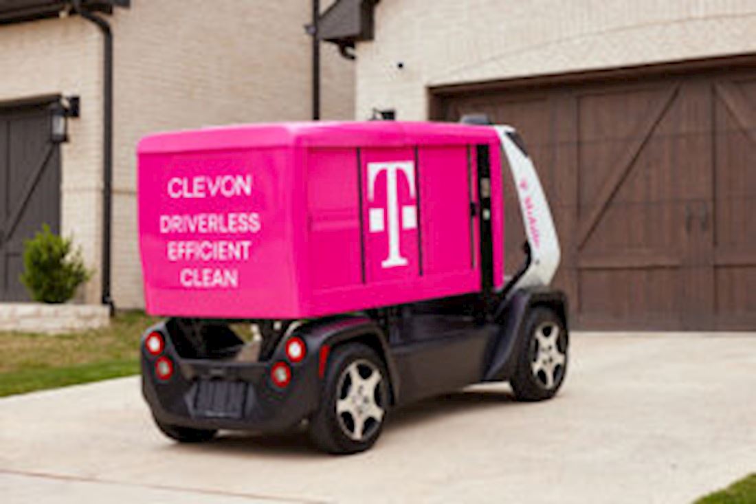 Clevon chooses T-Mobile to power autonomous robot fleet