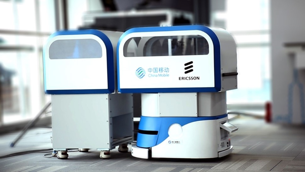 Ericsson and China Mobile showcase Automated Guided Vehicles for industry digitalization