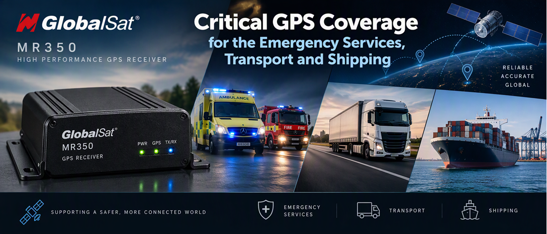 GlobalSat GPS Receivers: Reliable Positioning Solutions for Commercial and Industrial Applications