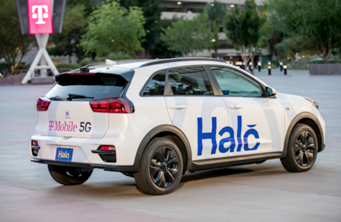 Halo and Las Vegas Launch Driverless Car Service Powered by T-Mobile 5G
