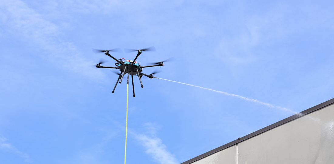 T-Mobile power IoT cleaning drones