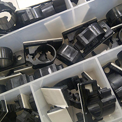 Assorted Black Cable Clips