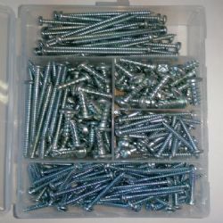 Assorted Screws, nuts, washers and fixings