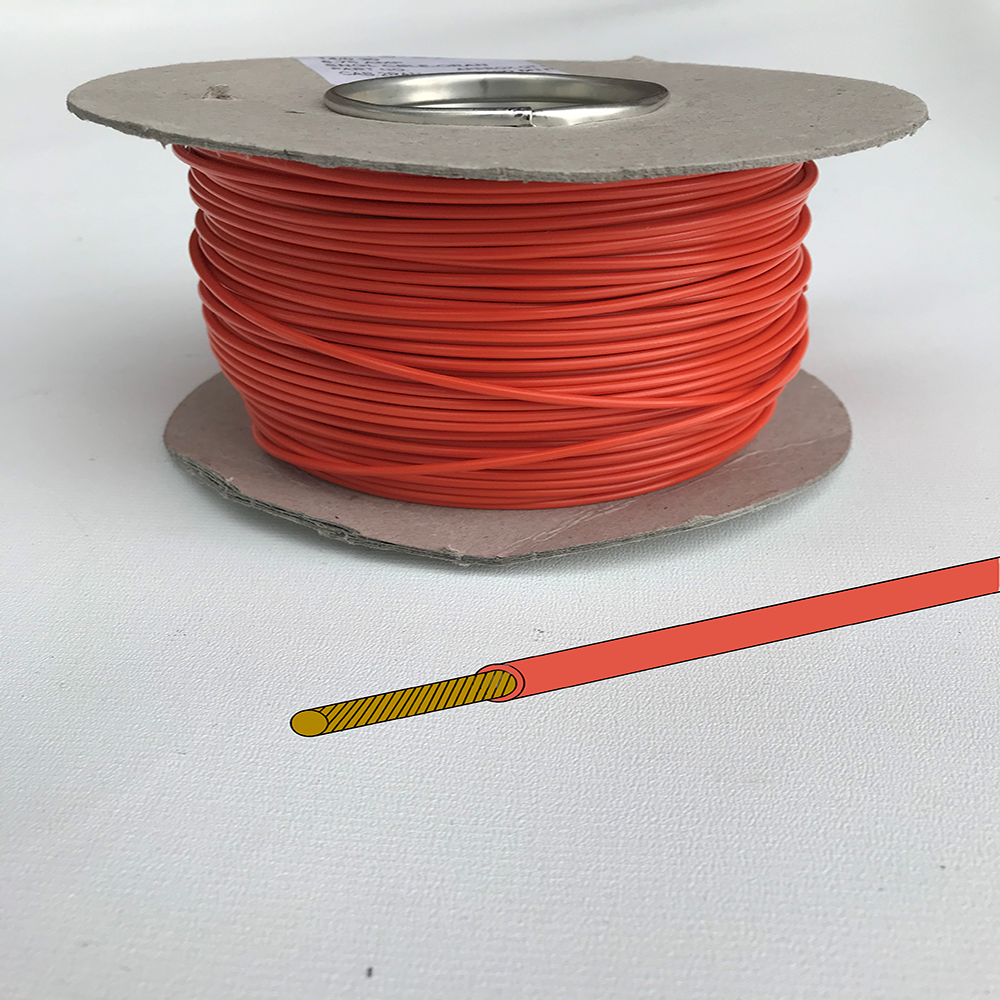 Sealey Thin Wall Single Automotive Cable 2mm² 28/0.30mm 50m - Red