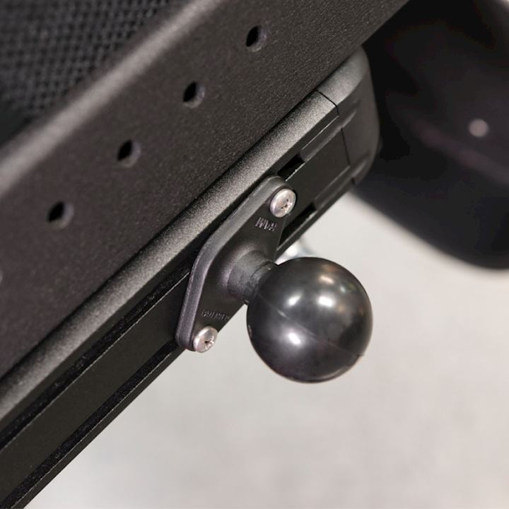 Ball Base 1.5" with Hex Nut and 0.25"-20 Hole