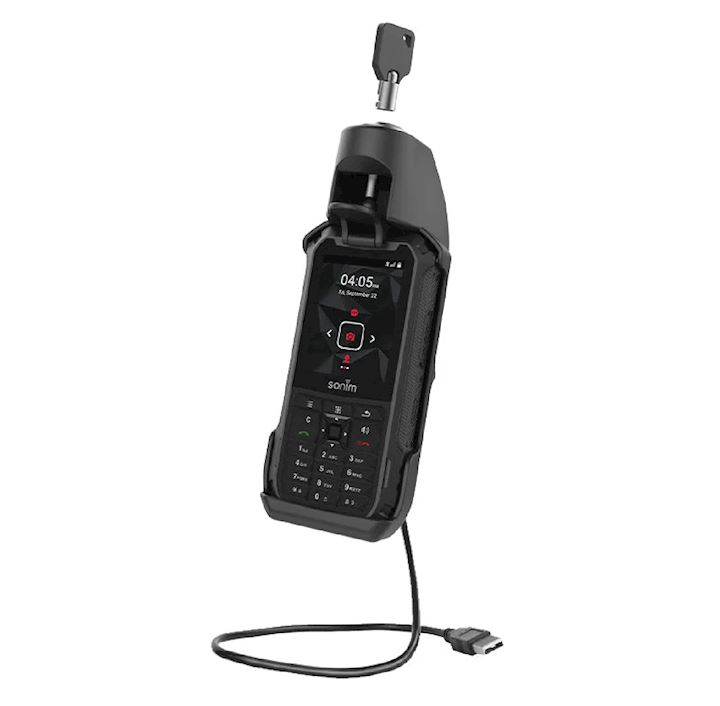 RAM® EZ-Roll'r™ Powered Locking Dock for Sonim XP5s (RAM-HOL-SNM1PLU)