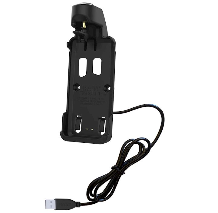RAM® EZ-Roll'r™ Powered Locking Dock for Sonim XP5plus (RAM-HOL-SNM3PLU)