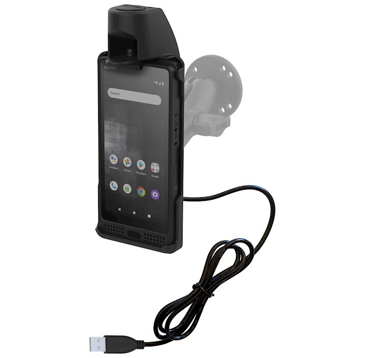RAM® EZ-Roll'r™ Powered Dock for Sonim XP10 (RAM-HOL-SNM4PU)