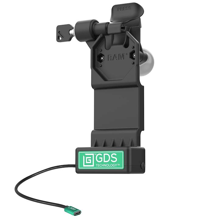 GDS® Uni-Conn™ Left Locking Powered Dock (RAM-GDS-DOCKLL-U1CP)