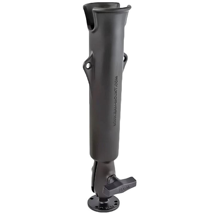RAM® Tube™ Rod Holder with Round Plate (RAP-119)