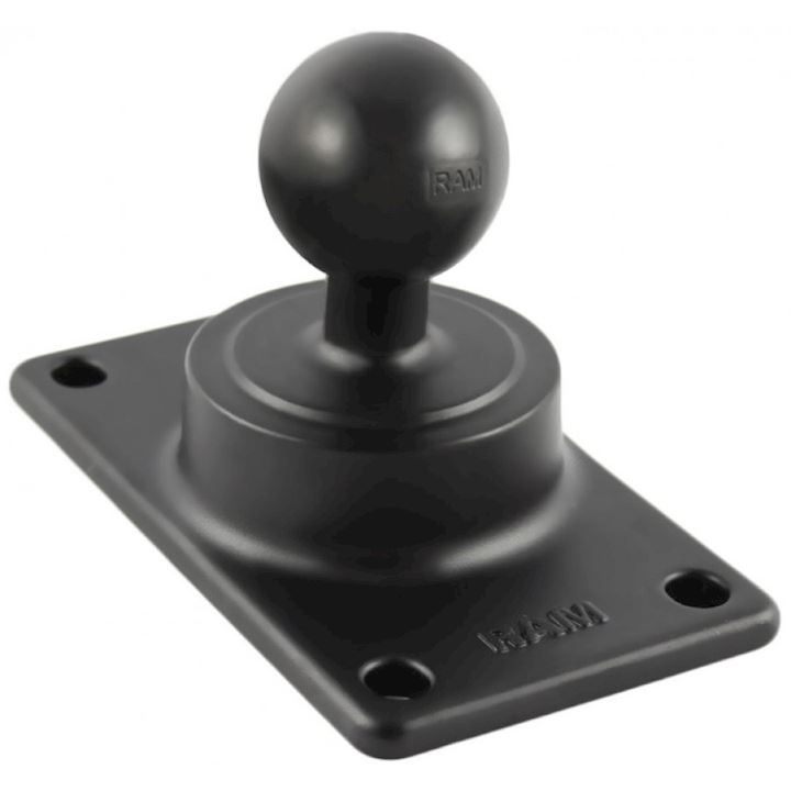 Square Base with AMPS Hole Pattern and 1.5" Ball
