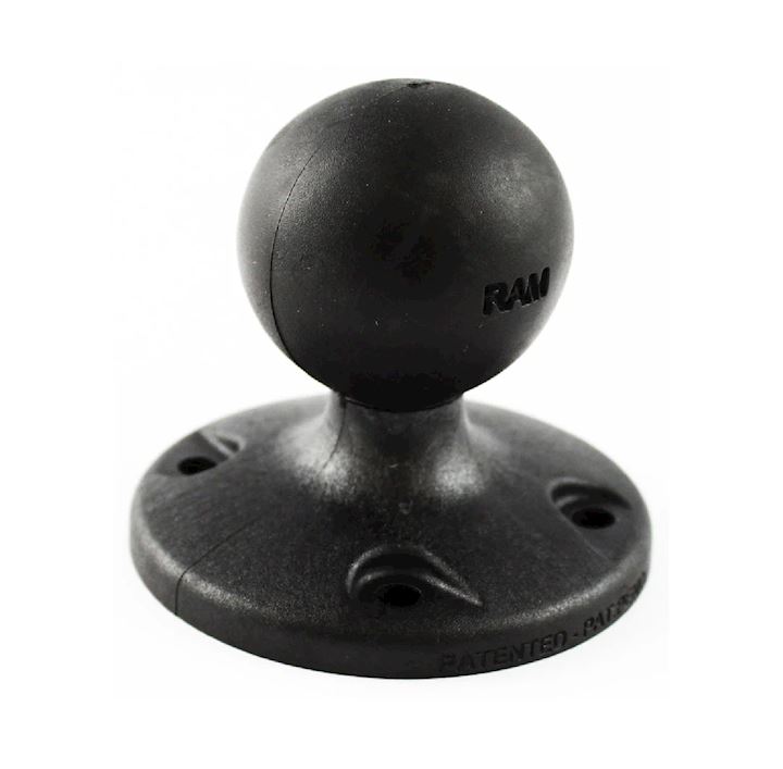 RAM® Composite Round Plate with Ball - C Size (RAP-202)