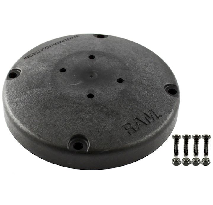 RAM® Round Platform Base with AMPS Hole Pattern (RAP-291)