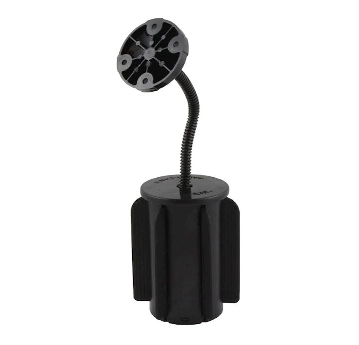 RAM-A-CAN™ II Cup Holder Mount with RAM® Flex-Arm™ and Round Plate (RAP-299-2-202)