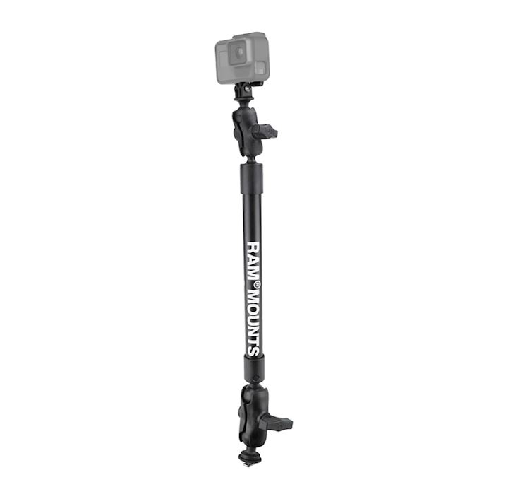 RAM® Tough-Pole™ 22" Camera Mount with RAM® Track Ball™ Base ( RAP-354-TRA1-12-A-GOP1)