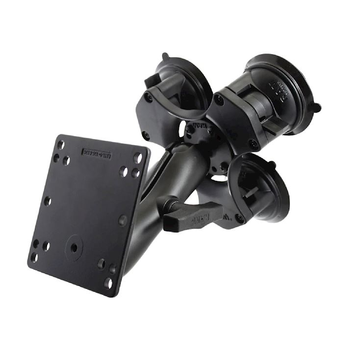 RAM® Twist-Lock™ Triple Suction Mount with 100x100mm VESA Plate (RAP-365-101-246) - Medium