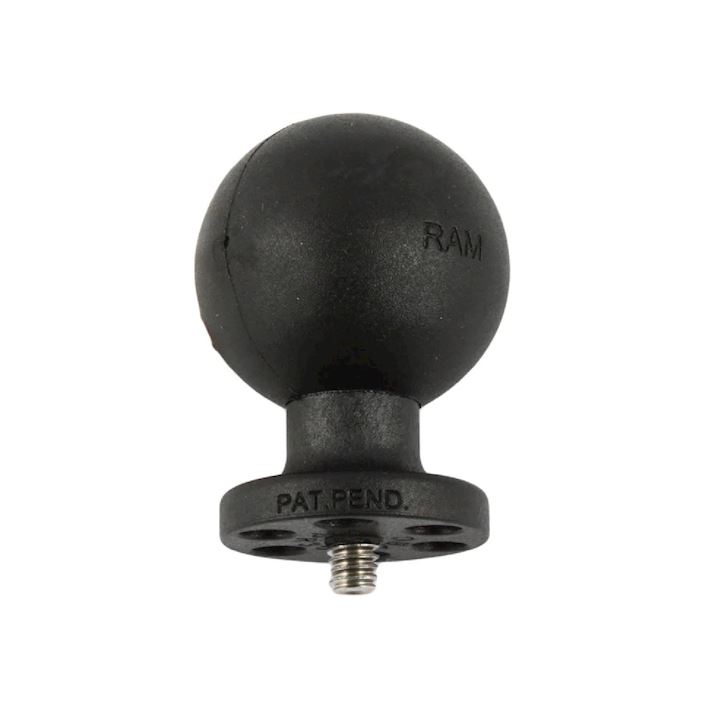 RAM® Ball Adapter with 1/4"-20 Threaded Stud for Action Cameras - C Size (RAP-366)