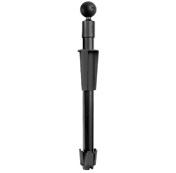 RAM® Press-N-Lock Ball Base with 12" Long Tube - C Size (RAP-385-12)