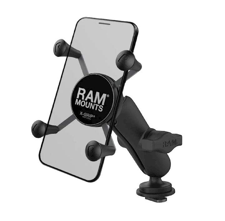 RAM® X-Grip® Phone Mount with RAM® Track Ball™ Base - Medium (RAP-HOL-UN7B-354-TRA1)