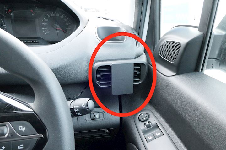 Brodit ProClip for Citroen Citroen E-Berlingo 2025-2025, Citroen Berlingo III 2019-2025 & Fiat E-Doblò 
