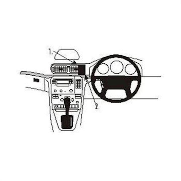 Brodit ProClip 652620 Volvo S80 99-04