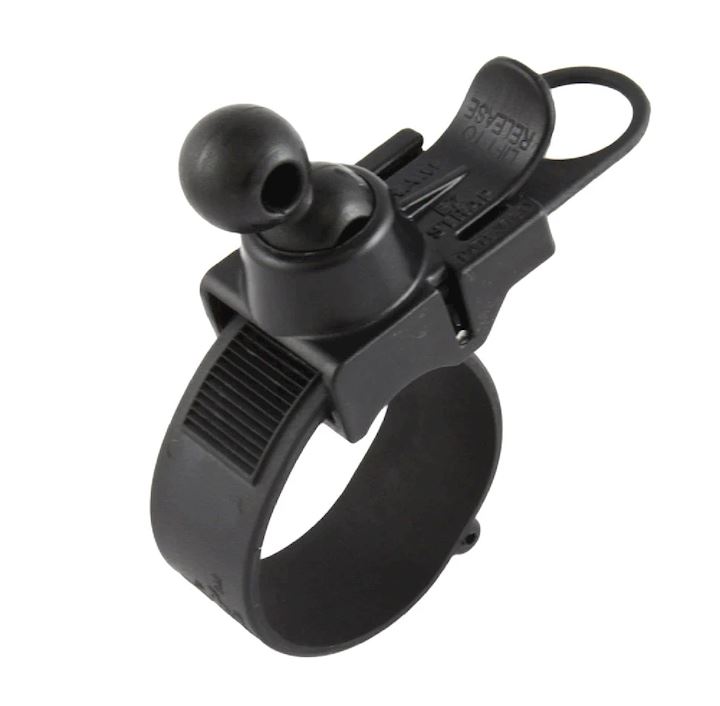 RAM® EZ-Strap™ Rail Mount with Double Ball Adapter (RAP-SB-187R)