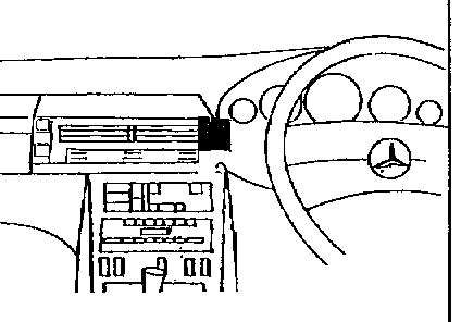 Dashmount 71829 Mercedes SL-Class (W129) 1993-2001