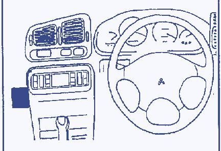 Dashmount 71875 Mitsubishi Galant 1993 - 1996