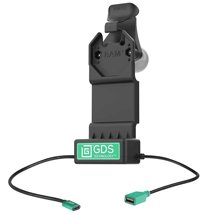 GDS® Uni-Conn™ Power + Single USB-A Dock (RAM-GDS-DOCK-U1CD)