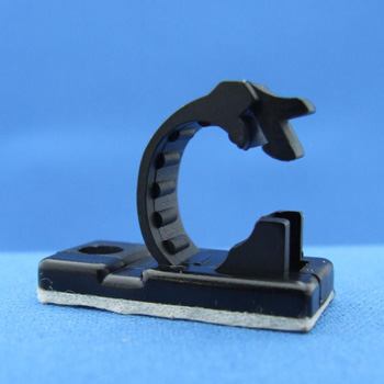 Cable Clamp 7.5mm Adhesive Mount Black (NXL.06)
