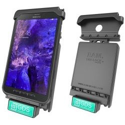 (RAM-GDSDCKSAM17) Locking Vehicle Dock with GDS Technology for the Samsung Galaxy Tab Active 8.0