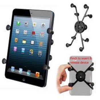 (RAM-HOL-UN8B) X-Grip II 7" Tablet Holder with 1" Ball