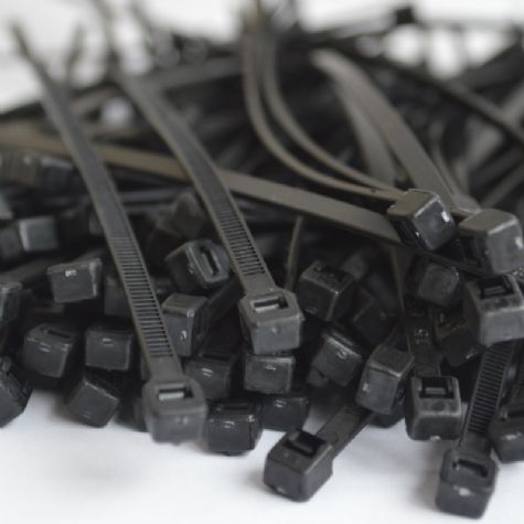 Cable Ties 100mm X 2.5mm Black Nylon 66 (CST.1)