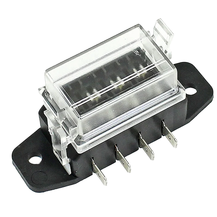 Fuse Holder 4 Way Side Entry