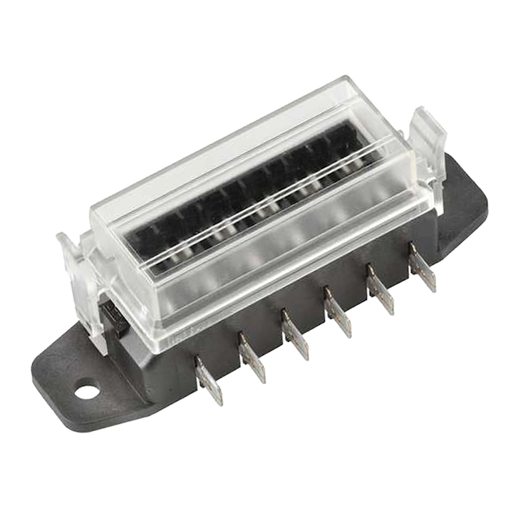 6 Way Blade Fuse Holder Side Entry