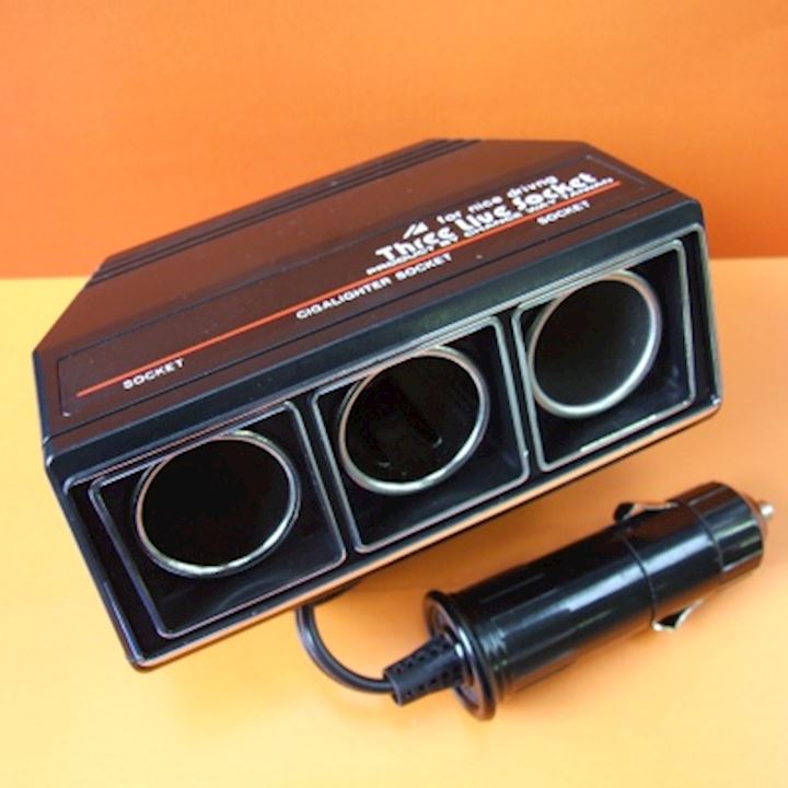 Cigarette Lighter Extension Socket Three Way 12Volt (CL.5)