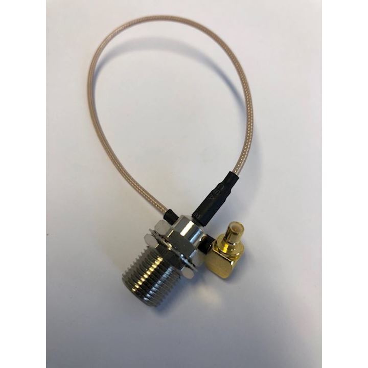 FME Male - SMB Male Right Angle Antenna Adaptor (RG178) (C30/FM/BMRA) 