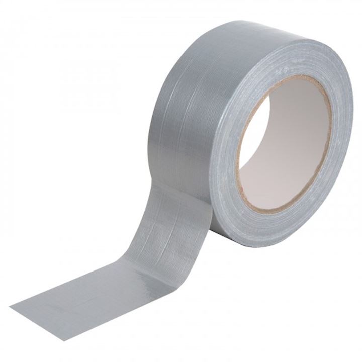 Fabric Backed Cloth Tape A70170 Silver 50mm (IT.6/S)