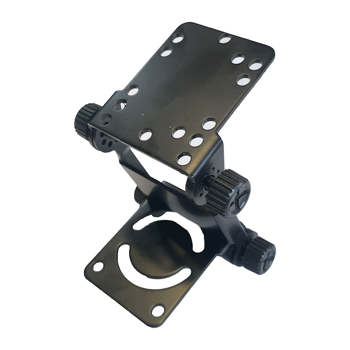 Clamshell Mounting Bracket Z type metal black 
