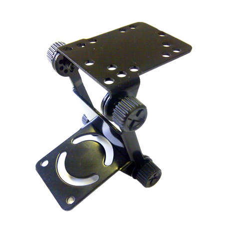 Clamshell Mouniting Bracket Z type metal black for Commercial Vehicles