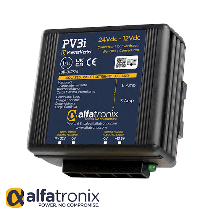 24-12vdc - 6amp Fully Isolated (PV3I)