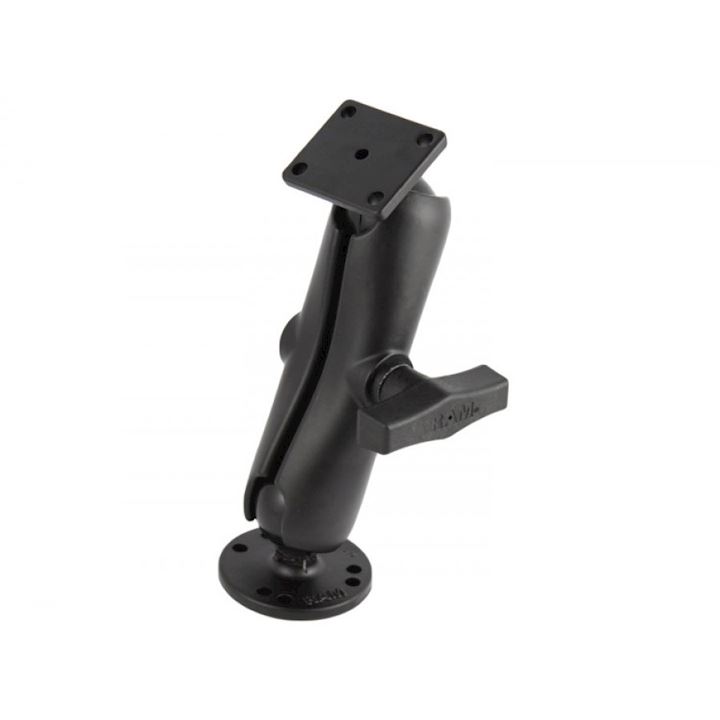 Mount with Round & Square Plates (AMPS Pattern), 1.5" C ball