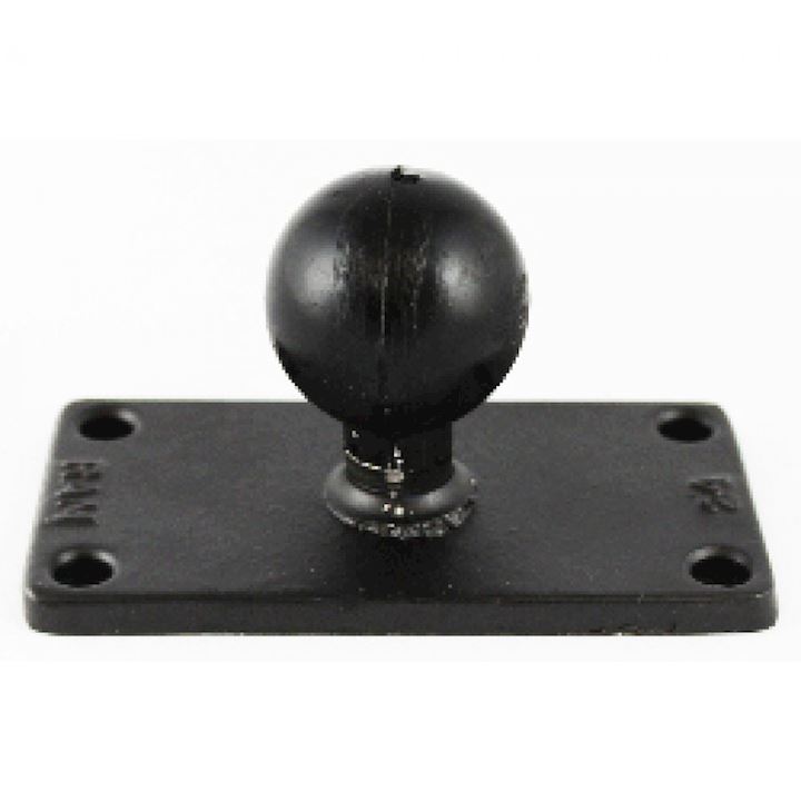 Rectangular 2” x 4” base with C size ball