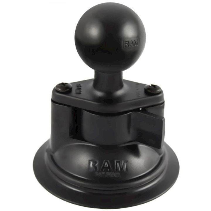 Heavy Duty Suction Cup Twist Lock Base with 1.5" Ball