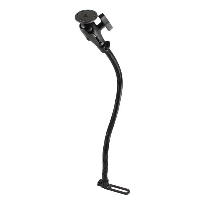 RAM® Pod™ I Vehicle Mount with 24" Aluminum Rod and Round Plate - C Size RAM-316-1-24-202U