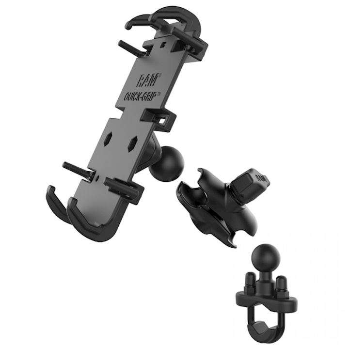 Quick-Grip™ XL Phone Mount with Handlebar U-Bolt Base